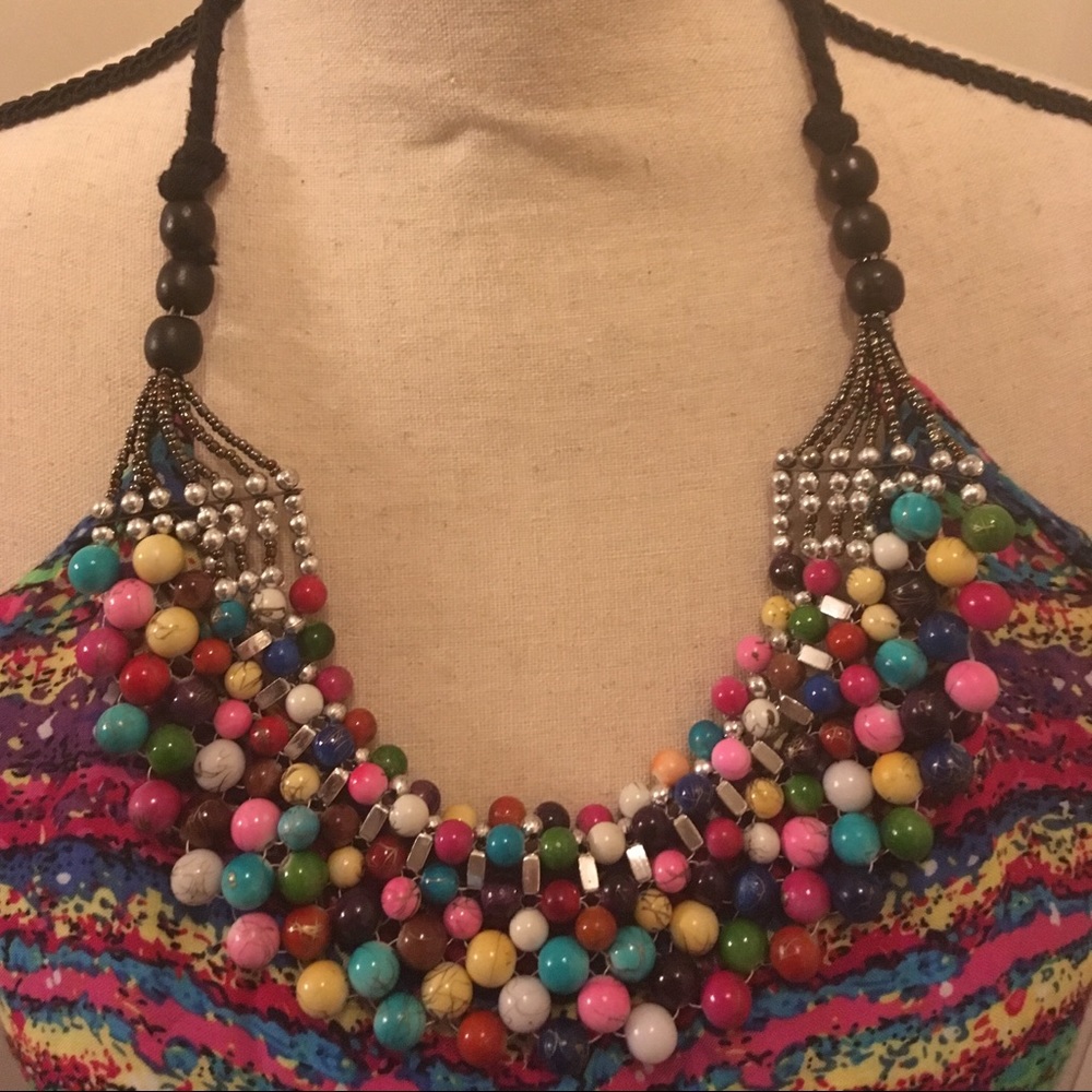 EUC beautiful women’s halter sundress